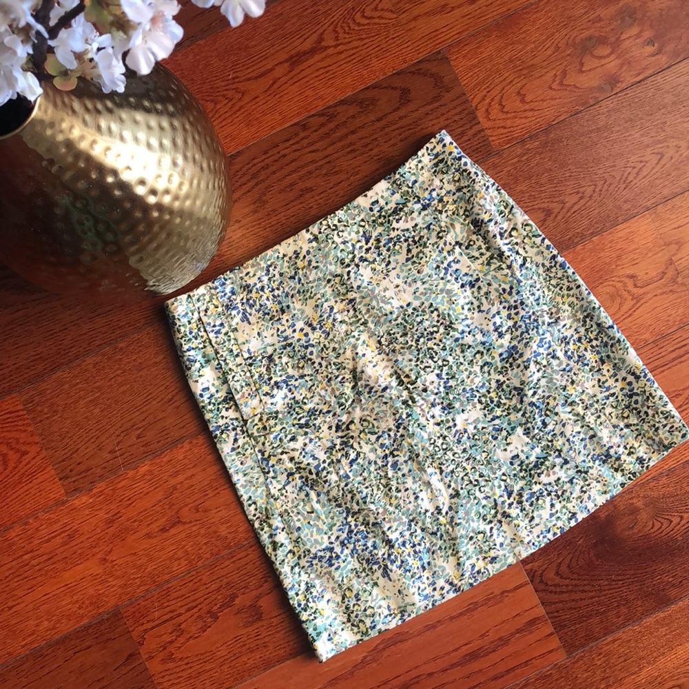 J. Crew Stretch Mini Skirt